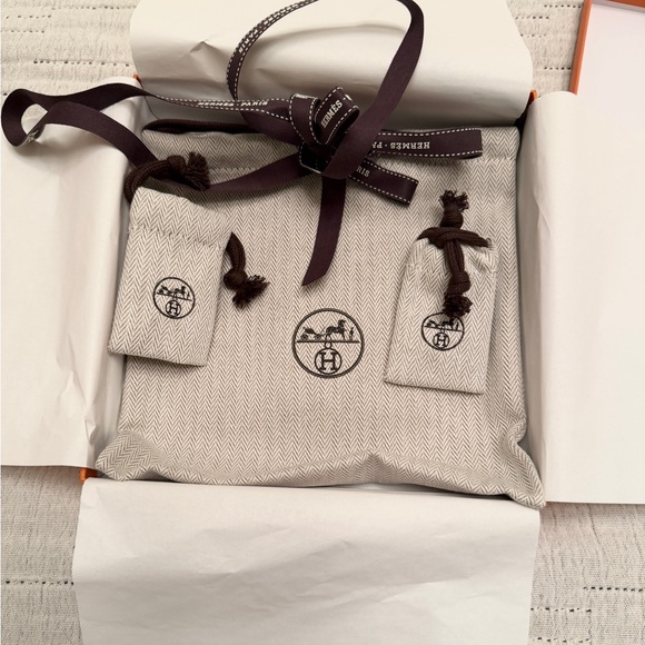 Hermes White Kelly Belt New - Picture 9 of 13